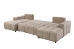 Shanghai Luxury U Shape Sofa Bed - Beige - Image 8