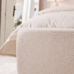 Cascade Cream Boucle Luxury Panelled Bed - Image 3
