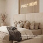 2026 Model Square Hotel Style Bed Frame - Image 4