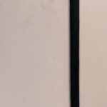 Mercer Cream Velvet Luxury Panelled Bed with Contrast Black Piping - Image 5