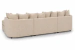 Bishop Alaska Beige U Shape Sofa - Image 4
