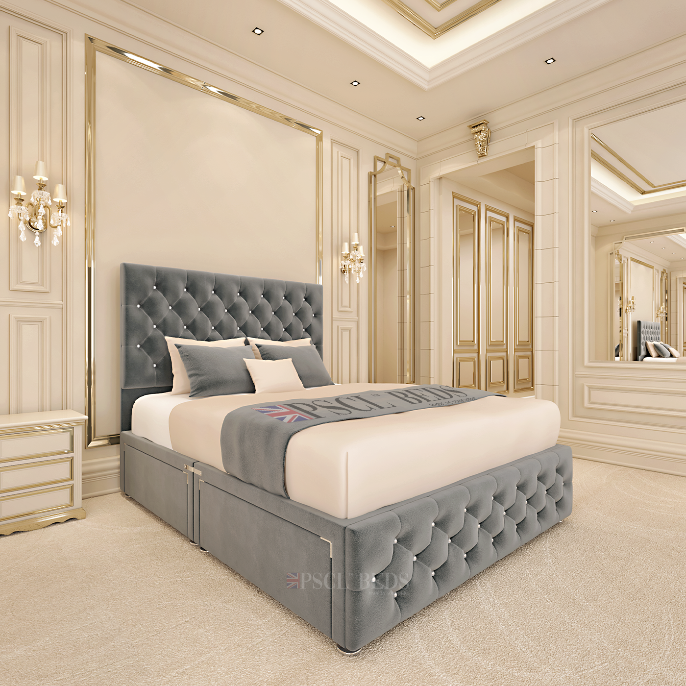 2024-Dover-Designer 2026 Dover Designer Storage Bed with drawers - Image 1