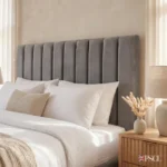 2026 Athens Linear Designer Bed with ottoman storage - Image 2