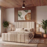 2026 Brooklyn Bed Frame with Lines - Image 3