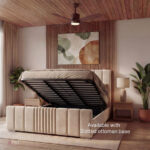 2026 Brooklyn Bed Frame with Ottoman Storage - Image 2