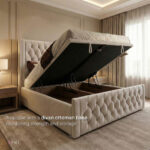 2026 Florence Design Bed Frame With Ottoman Storage - Image 4