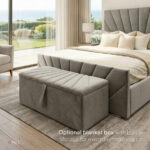 2026 Tokyo Sunrise Designer Bed – With Optional Ottoman Storage - Image 8