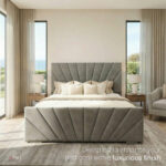 2026 Tokyo Sunrise Designer Bed – With Optional Ottoman Storage - Image 2