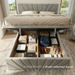 2026 Tokyo Sunrise Designer Bed – With Optional Ottoman Storage - Image 5