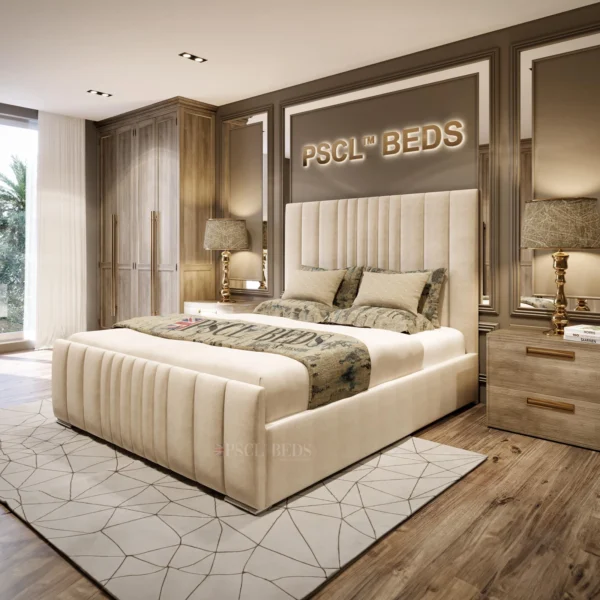 2026 Brooklyn Bed Frame with Ottoman Storage