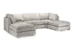 Bishop Truffle U Shape Corner Fullback Sofa. From £900 – £2000