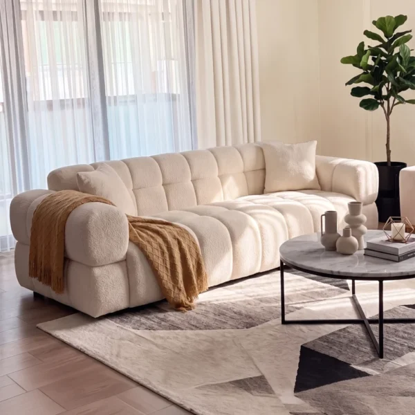 Teddy-Cubex 3 Seater Square Panel Sofa. From £900 – £2000
